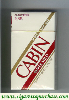 Cabin Super Mild 100s cigarettes king size